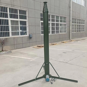 Khóa khí nén Telescopic mast hệ thống viễn thông tháp 6M mở rộng chiều cao - Product Image 1