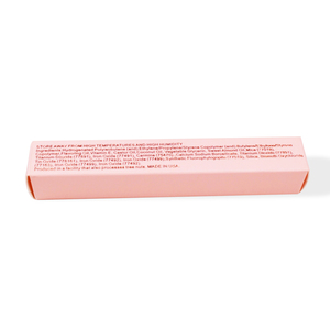 Toptan özel Logo çevre dostu pembe brüt laminasyon dudak parlatıcısı tüpleri beyaz kağıt ambalaj kutusu - Product Image 3