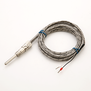 WZPT-202 The <strong>compression</strong> <strong>spring</strong> fixed RTD Pt100 <strong>temperature</strong> <strong>sensor</strong> made in china factory - Product Image 4