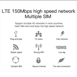 格安ロック解除モバイルWifiユニバーサルワイヤレスホットスポットポータブル150MbpsポケットWi-fi2.4ghz 802.11b/g/n CAT4 LTESIMカード4Gルーター - Product Image 2