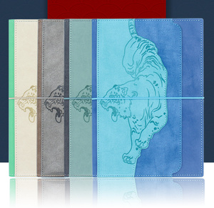 A4 A5 A6 Agendas escolares Logotipo de marca personalizado Liso Cahier Libros de notas Diario personalizado Impresión Lino Cuaderno de tapa dura Diario - Product Image 4