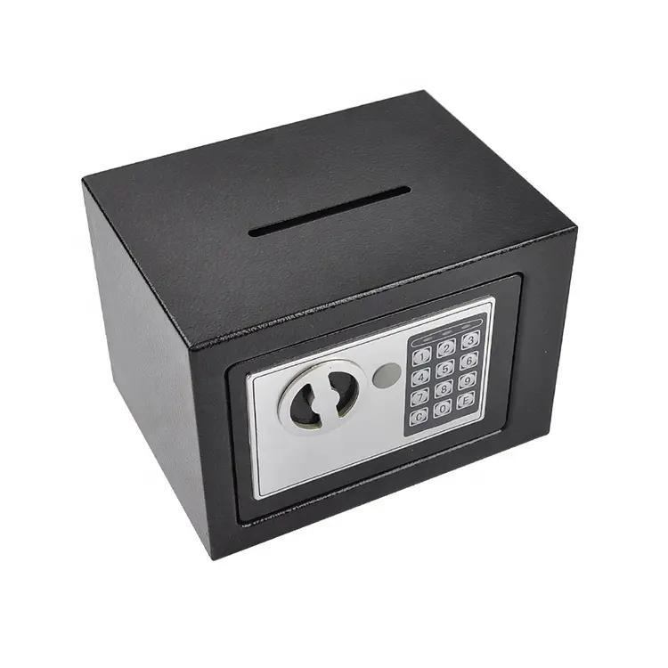Mini caja de seguridad con código Digital oculto para niños, caja de seguridad con llave inteligente