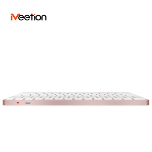 Meetion Ikey K210 Mini teclado inalámbrico Bluetooth portátil Delgado 3 multidispositivo recargable tipo C tijera USB para Mac - Product Image 6