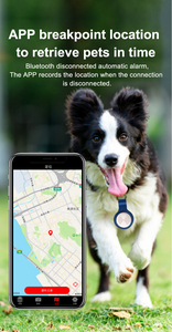 <strong>Android</strong> <strong>IOS</strong> Compatible Mini GPS Tracker Global Anti-Loss Theft Keychain Bike Pet Cat Dog Collar Wallet Air Tag Locator Plastic - Product Image 5