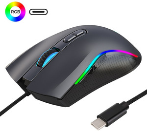 Mouse da gioco cablato programma 7200DPI definizione macro Mouse da gioco di grado professionale Mouse cablato RGB ottico per Computer portatile - Product Image 6