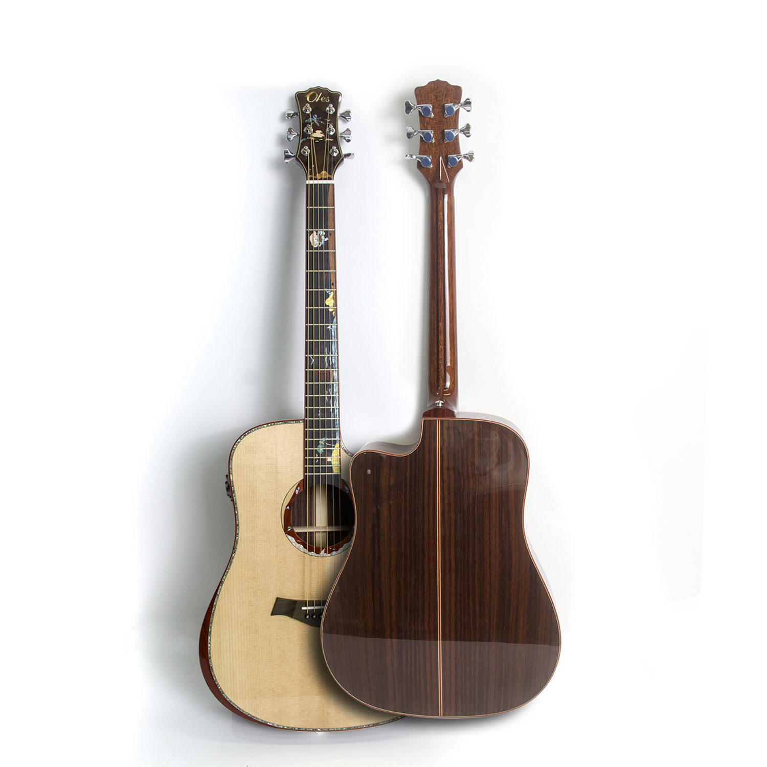 41 inch acoustic guitar+DUBLE OS1