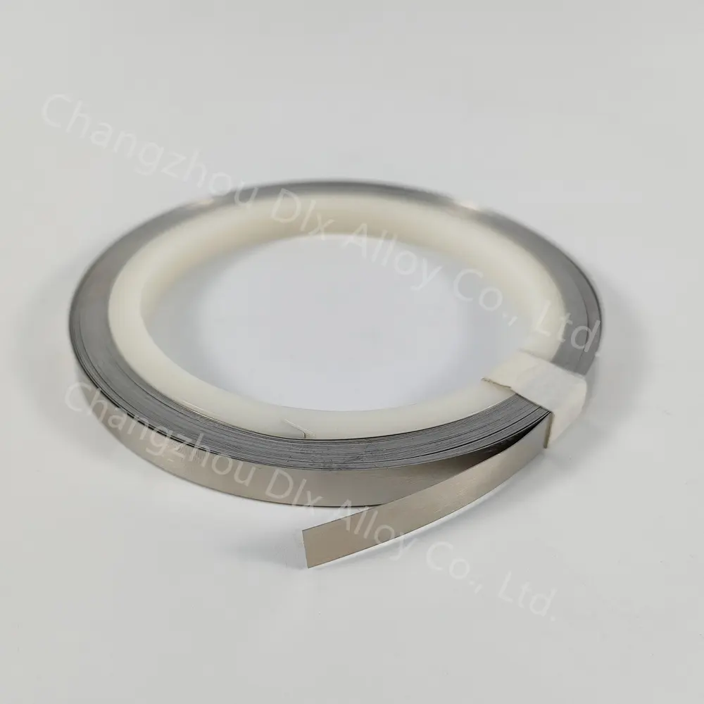 DLX manufactory Ni70Cr30 nichrome alloy strip nickel chrome electric heating resistance foil nichrome 70 30 strip tape 10mm