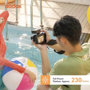 Çeşitli kamera modelleri için Godox iM30 Mini taşınabilir flaş manuel flaş çıkış seviyeleri için 1/64 tam için Godox iFlash kamera - Product Image 2