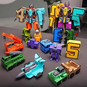 Toys0-4 dijital Morphing Robot Boy modeli meclisi toptan için Fit eğitici oyuncak - Product Image 3