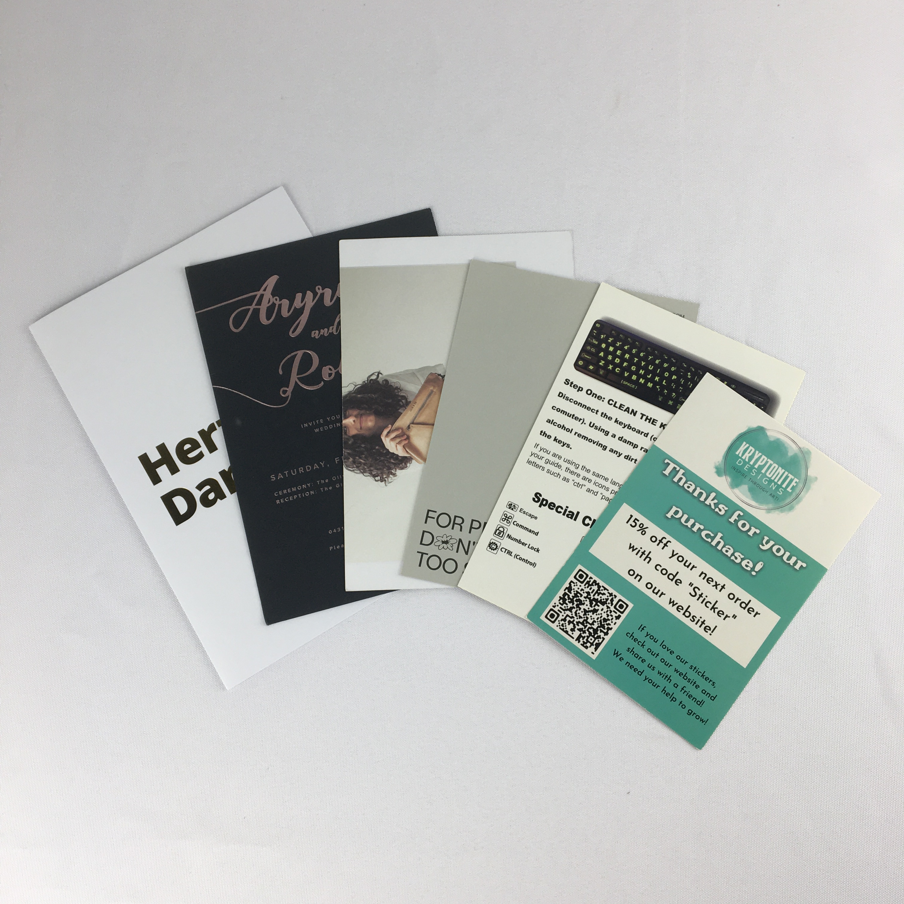 การ์ดขอบคุณ