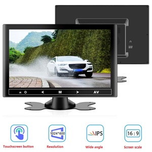 Monitor de 7 "HD y MI VGA, ENTRADA AV, IPS, resolución de 1024x600, pantalla táctil portátil, Control remoto, altavoz incorporado para videojuegos, videovigilancia, PC - Product Image 4