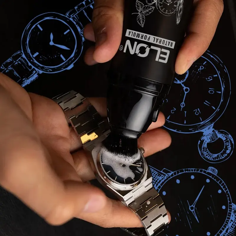 30Ml Natuurlijke Horloges Schonere Pen Spray Watch Reinigingsset Met Fijne Borstelharen Verwijdert Vuil En Vuil