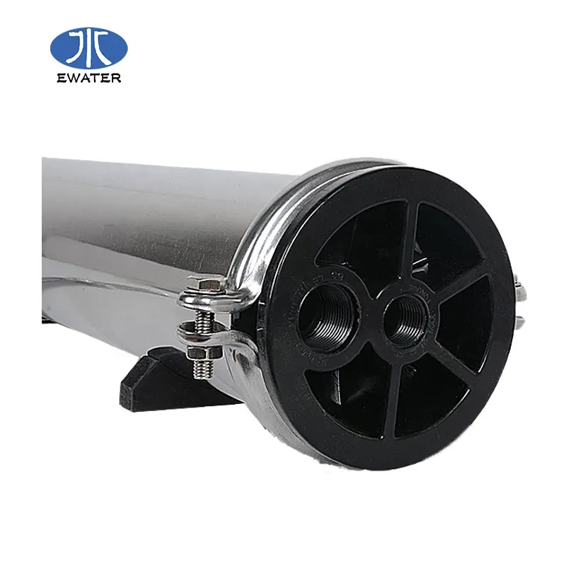 Stainless steel ss 304 316 water filter 8040 membrane housing