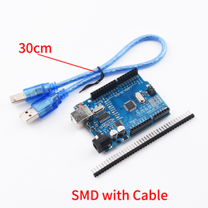 UNO R3-Entwicklungsplatine ATMEGA328P CH340 / ATEGA16U2 Kompatibel mit Arduino mit Kabel R3/R4 UNO Proto Shield-Erweiterungs karte