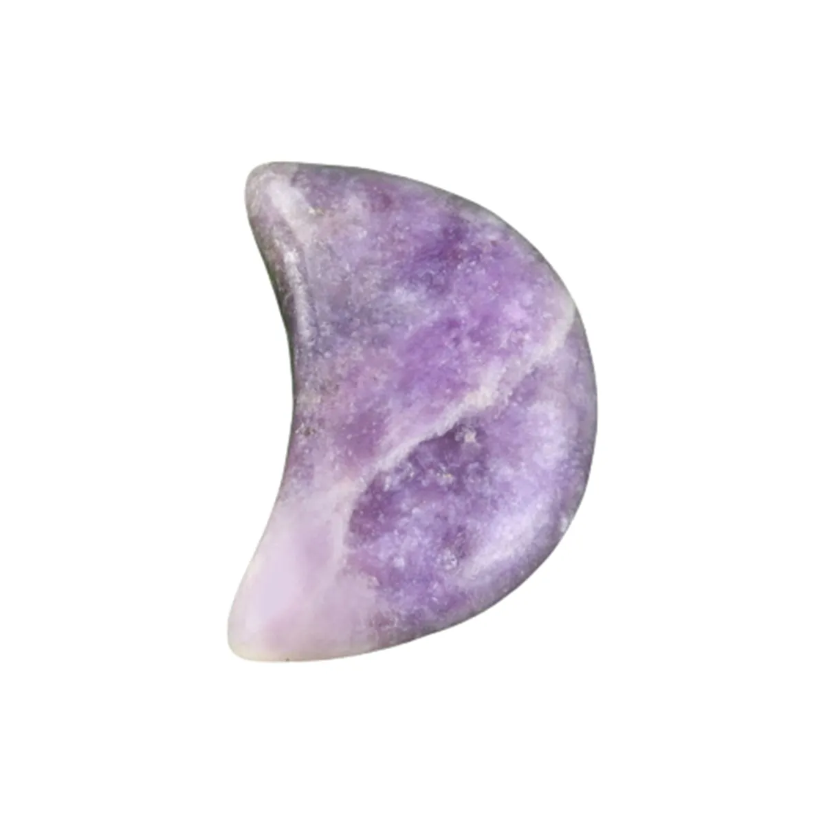 Wholesale Natural Lepidolite Moon Stone Small Pendant 20 mm Fit For DIY Jewelry Making Design Pendant Necklace Moon Jewelry