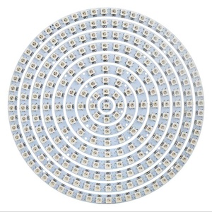 แหวน WS2812B พิกเซลแอดเดรส1 8 12 16 24 32 40 48 60 93 241 LED WS2812 SK6812 RGB 5050 LED WS2811 IC ในตัว DC5V RGB - Product Image 1
