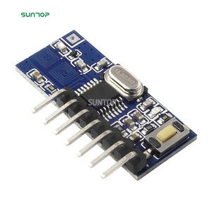 4-CH-Ausgang für Fernbedienungen 1527 2262 HF-Empfängercode-Decoder modul 433MHz RX480E-Funkempfängermodul - Product Image 3