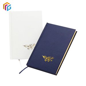 Diario personalizzato con pagine a linguetta quaderno con copertina rigida in lino rilegatura per cucire pianificatore vuoto con fascia elastica a nastro - Product Image 5