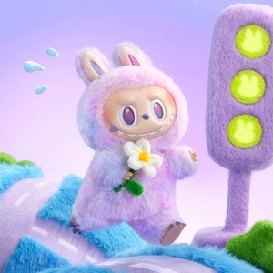 原创Labubu Popmart怪物心马卡龙乙烯基盲盒聚氯乙烯收藏玩具动物主题新年礼物 - Product Image 5