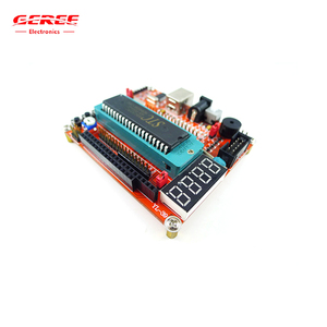 51 SCM Learning Board Mikrocontroller-Karte STC89C52 MCU-Steuerungs system 5-V-Mikrocontroller-Programmierunterstützung Win10/11