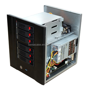 Caso del server nas HDD Hot Swap * 6 Bay di alta qualità del desktop per l'archiviazione dei dati tutto in un computer - Product Image 2