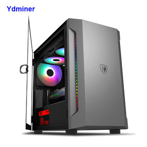 広東省送料無料テーブルPCコンピューターケース301 PCRGBケースゲーミング用のシンプルなデザイン - Product Image 1
