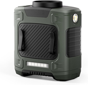 Thiết kế mới ngoài trời di động 8000mAh quạt làm việc và ngân hàng điện kích thước nhỏ eo Quạt làm mát trên đường đi - Product Image 5