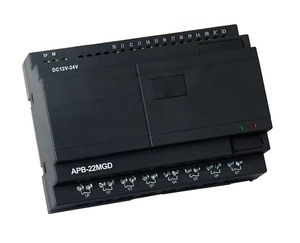 PLC APB serie PLC puertos de salida de alta velocidad 14 puntos entrada digital y 8 puntos salida de transistor PNP - Product Image 1