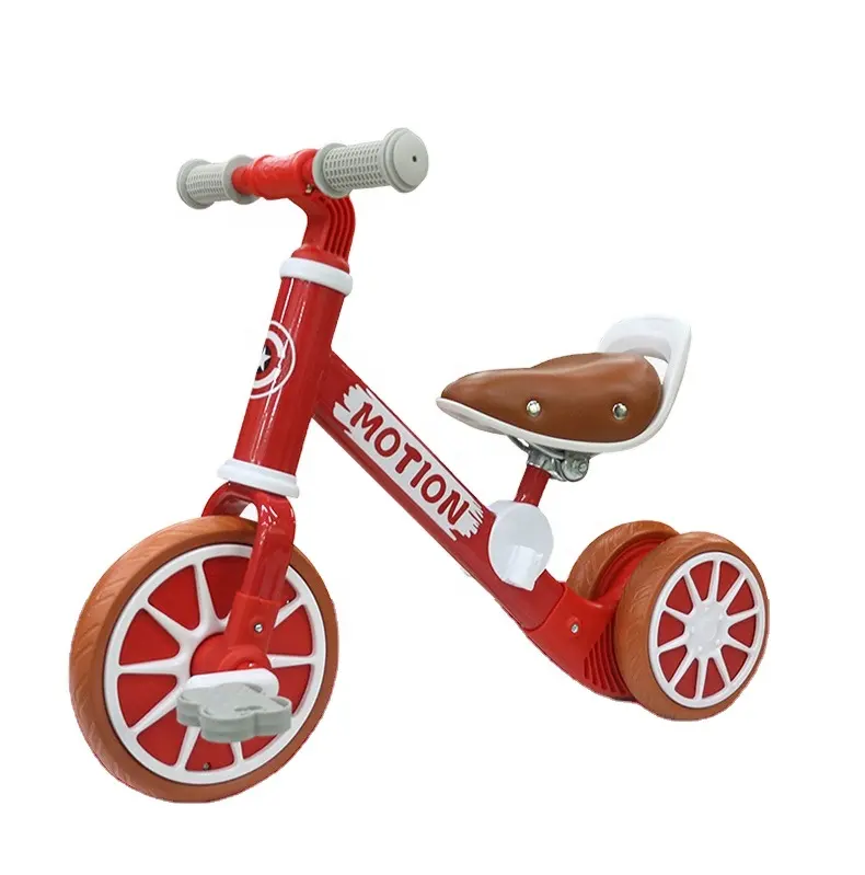 Dijual 2 In 1 Bayi Naik Sepeda, Mobil Keseimbangan Anak-anak 3 Roda dengan Pedal, Hadiah Promosi Produk Bayi Harga Pabrik