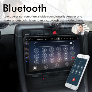 Audi A4 B5 S4 RS4 için Android dokunmatik ekran 2002-2008 navigasyon GPS Stereo Carplay araba radyo multimedya Video oynatıcı başkanı ünitesi - Product Image 5