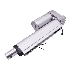 12V DC Electric <strong>Linear</strong> Actuator External <strong>Encoder</strong> Feedback 400mm Stroke <strong>Linear</strong> Motor Permanent Magnet 24V Durable Option - Product Image 1