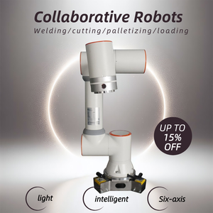 Vendita calda nuovo 6 assi Cobot braccio Robot collaborativo per la saldatura movimentazione palettizzazione manuale di programmazione