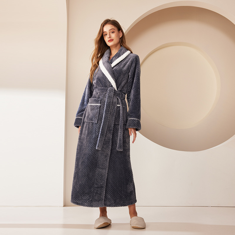 Peignoir femmes-gris