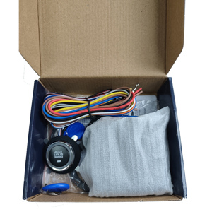 12V One <strong>Start</strong> Stop <strong>Button</strong> Engine <strong>Push</strong> <strong>Button</strong> RFID Lock Ignition Switch Keyless Entry Starter Antitheft Auto Car Alarm System - Product Image 6