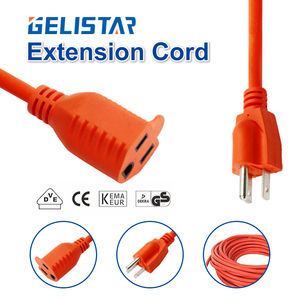 Fabrika fiyat yüksek kalite 3 Pin fiş güç kablosu güç kabloları kablo AC güç kablosu uzatma kablosu - Product Image 6