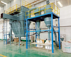 ボールミル空気分類器生産ラインで使用される砂粉砕鉱物を分離するための乾燥粉末空気分類機
