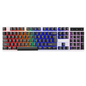 有线USB发光键盘电脑机械触摸背光键盘 - Product Image 1