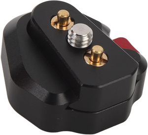 Monitor Mini Quick Release Base Plate for Tripod LCD Monitor Articulated Arm LED Light <strong>Camera</strong> Camcorder Rig <strong>ARRI</strong> Locating Pins - Product Image 2