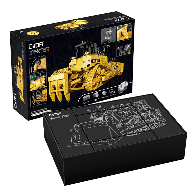 Cada C61056 altri veicoli da costruzione ad alta tecnologia 42131 ingegneria Bulldozer gru modello di camion blocchi di costruzione vendita giocattolo