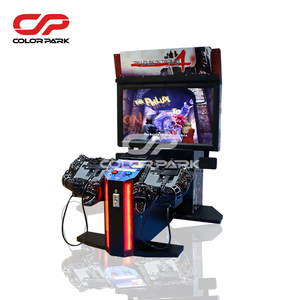 七彩趣味娱乐游戏室投币街机游戏鬼屋4街机模拟拍摄机 - Product Image 1
