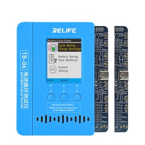 RELIFE TB-06 Battery <strong>Cycle</strong> Tester Single and Dual Battery <strong>Cycle</strong> for IPhone 8-14 Pro Max Battery Reading Data Health Repair Tool - Product Image 1