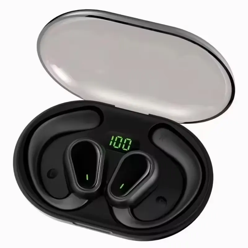 Open Ear Air Conduction Headphones with Total 16Hrs Playtime Wireless Earbuds 16mm Dynamic Drivers Sport OWS Headphones