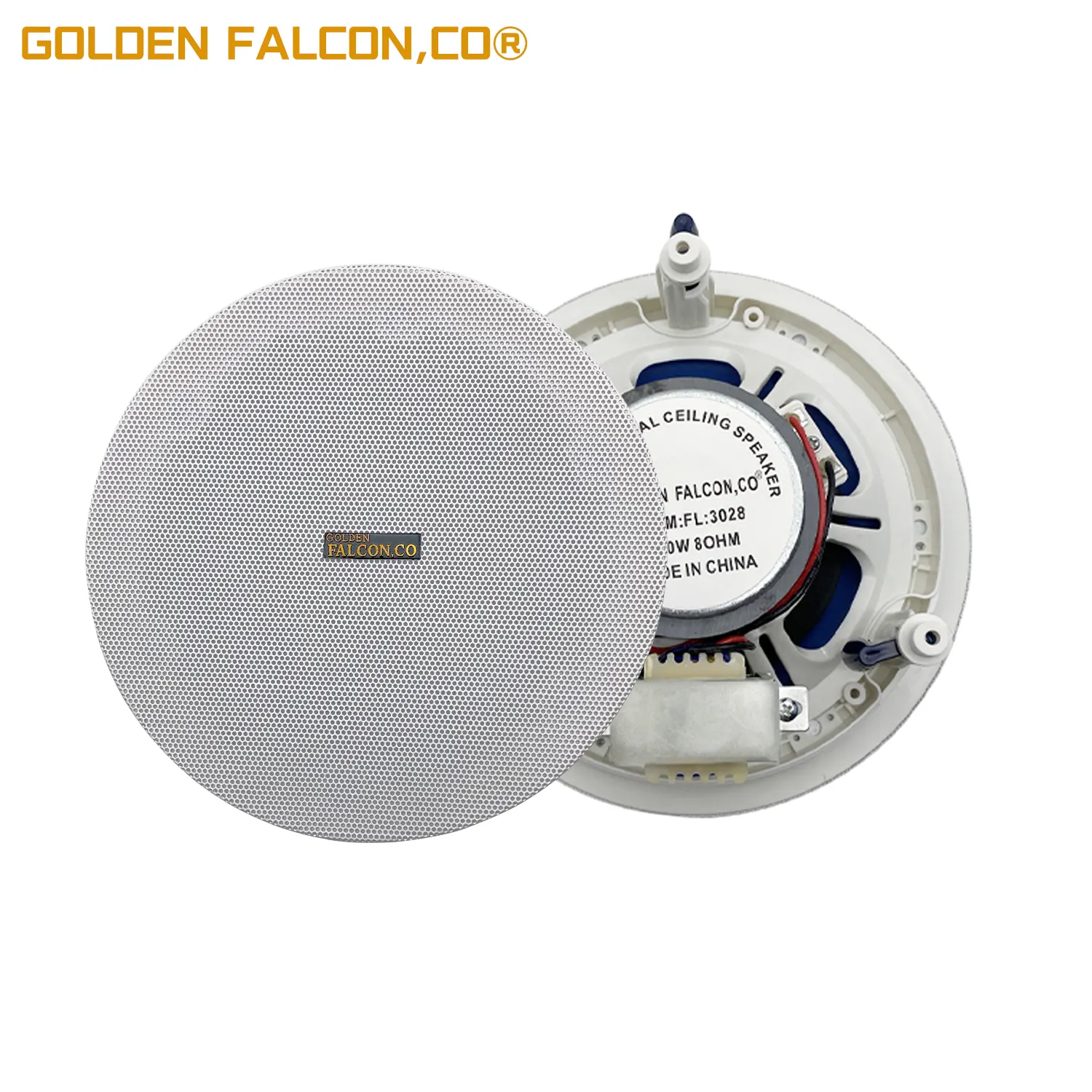 Professional In Ceiling Wall Mounted Speaker for PA Store Conference Multiroom Audio System
