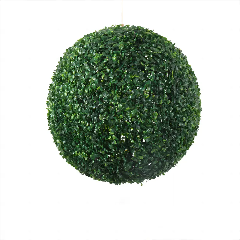 Pianta di plastica verde finta palla fiore appesa soffitto decorazione d'interni artificiale milano erba pianta verde eucalipto b