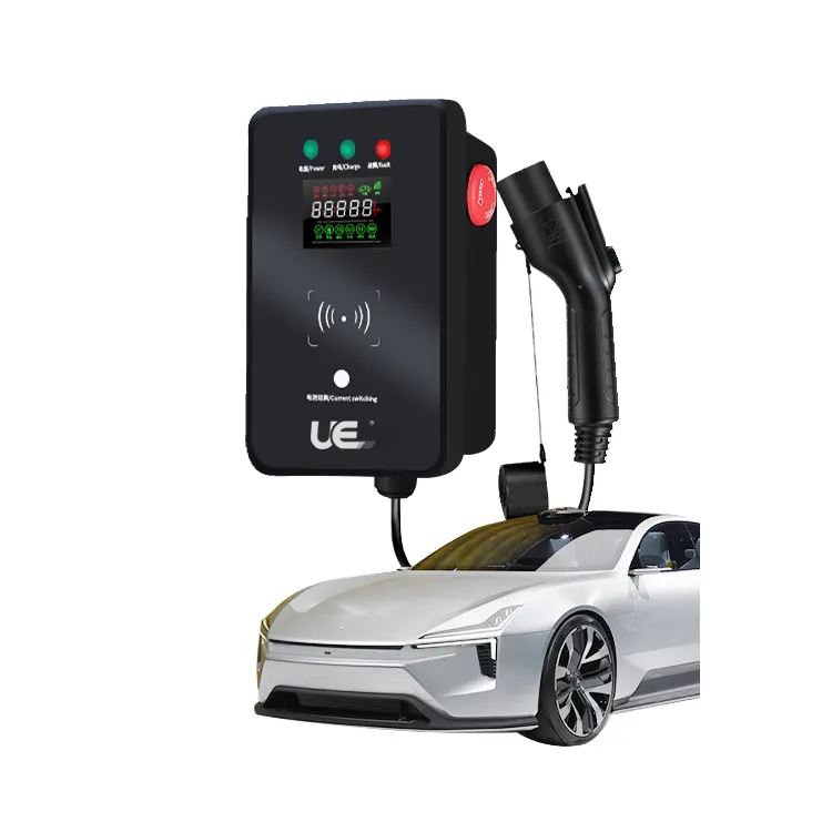 UE7kw AC EV 충전기 ocpp1.6 ev 충전기 레벨 3 전기 자동차 충전 태양 ev 역 중국 충전 스테이션 상업