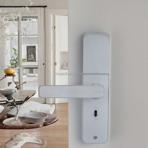 F005 Smart Door Lock <strong>With</strong> Visible Screen Tuya Wi-Fi Video <strong>Intercom</strong> Card <strong>Code</strong> Fingerprint Recognition in Multiple Languages - Product Image 4