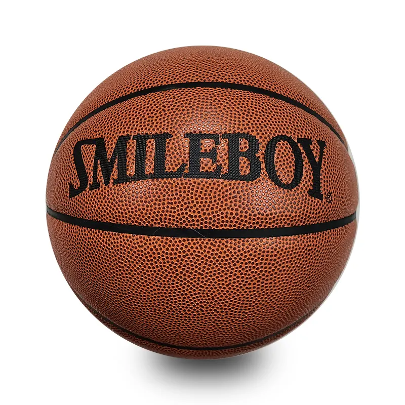 High Quality Custom PU Leather Basketball Rubber and PVC Material Model 29.5 for Children and Adults