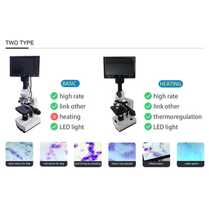 Microscopio profesional hecho en China, microscopio veterinario óptico Digital para máquina de uso médico - Product Image 6