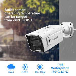 JideTech 4K 8CH H.265 PoE Surveillance CCTV Security <strong>Camera</strong> System with Intelligent Detection, Audio <strong>Input</strong> and <strong>Output</strong> - Product Image 3