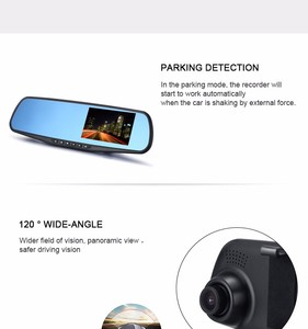 <strong>2</strong> Inch Ips Screen Dashboard Camera Dvr Recorder Car Dash Cam Video Camera Rear View Car Black Box - Product Image 2